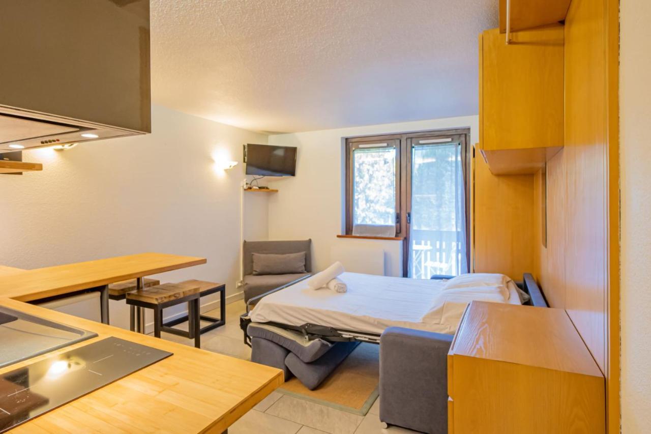 Little Nest- Peaceful With Breathtaking View Of Mont-Blanc Apartment Chamonix ภายนอก รูปภาพ